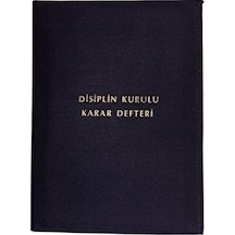 Kocaoluk Disiplin Kurulu Karar Defteri