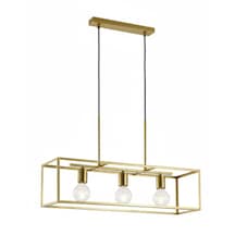 Cornelia 3'lü Sıralı Retro Sıralı Avize Ra-avz- 3197-58-24 Gold
