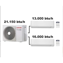Toshiba 2M 12.000 Btu/H - 16.000 Btu/H Multi Split Inverter Klima