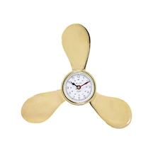 River World Seri A Duvar Saati Pirinç Çok Renkli