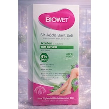 Biowet Sir Ağda Bant Seti Azulen Aloe Vera Tüm Ciltler İçin 41 Parça Kolay Kullanım 1 Paket