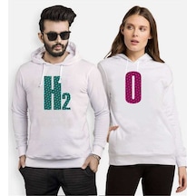 Tshirthane H2 O Sevgili Kombinleri Kapüşonlu Kombini