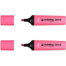 Edding Fosforlu Kalem 344 Pembe 2 Adet Pembe