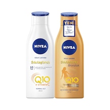 Nivea Q10 Sıkılaştırıcı Vücut Losyonu 250 ML + Sıkılaştırıcı Bronzluk 200 ML