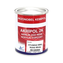 Akzonobel Akripol 2k Düz Renk-noble White-nw/l- 1 Lt.
