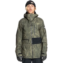 Quiksilver Black Alder Stretch Goretex Jk Haki