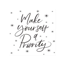 İngilizce Önceliğiniz Olsun Yatak Odası Ev Dekorasyonu Pvc Duvar Sticker Kendinden Yapışkanlı 32 39cm Şeffaf