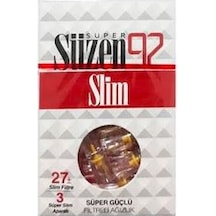 Süzen92 Süper Güçlü Filtreli Ağızlık 27 Slim + 3 Süper Slim Aparat