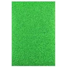Özkan Fon Kartonu Simli 50x70 Yeşil