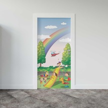 Kapı Giydirme Kapı Sticker Folyosu Çocuk Parkı Diğer