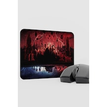 Stranger Things V1 22x18 Gaming Kauçuk Kaymaz Taban Mouse Pad Fare Altlığı