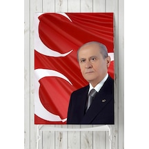 Devlet Bahçeli Posteri, Mhp Posteri, Ülkücü Posteri, Milliyetçi Hareket Partisi Afiş