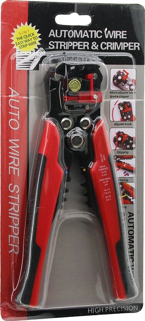 5in1 Kablo Soyucu - Kesici - Kıvırıcı - Noktalayıcı - Durdurucu Pense 5311 Standart 5in1 Kablo Soyucu - Kesici - Kıvırıcı - Noktalayıcı - Durdurucu Pense 5311 Standart