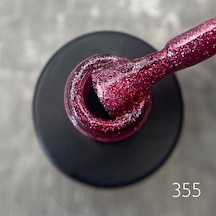 Patrisa Nail Simli Koyu Pembe Kalıcı Oje 355 Tpo Free 8 Ml