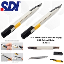 SDI Maket Bıçağı Falçata Profesyonel Kullanım Orjinal sdi 2 Adet