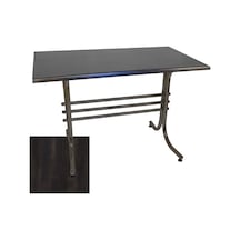 Japon Mutfak Masası 70x120 Cm Esb - Werzalit, Wermodin Ve Allzalit Tabla - Rocked Çok Renkli