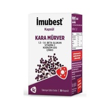Imubest Kara Mürver Beta Glukan Vitamin C Koenzym Q-10 Ve Çinko İçeren 30 Kapsül