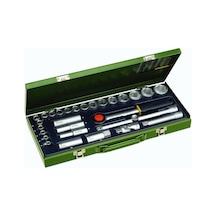 Proxxon 23000 1/2" Cırcır Kollu 29 Parçalı Lokma Takımı