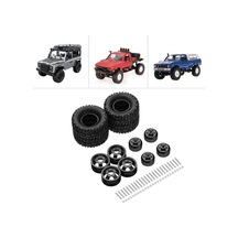 Didadodo Wpl C14/c24/b Serisi İçin 4x4 Metal Jantlı Rc Lastik Seti - 66mm Çap, 5mm Hex Kullanıcı Yorumlarına Dayalı