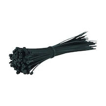 7.6x550 Kablo Bağı Cırt Kelepçe Siyah 100 Adet