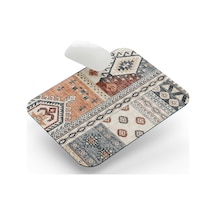 Halı Motif Etnik Desen 10 - Dikdörtgen Mouse Pad, 17,5 Cm X 21,50 Cm