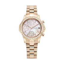 Romanson Rm7000qlrrmc6r Safir Cam Swiss Quartz Çelik Kasa Çelik Kordon Taşlı Kronometre Takvimli Ka