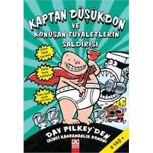 Kaptan Düşükdon ve Konuşan Tuvaletlerin Saldırısı - Dav Pilkey - Altın Kitaplar