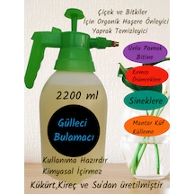 2200 Ml Gülleci Bulamacı Çiçekler Için Organik Haşere Kovucu Yaprak Temizleyici Unlu Pamuk Biti Sinek Ve Yaprak Biti, Kırmızı Örümcek, Manter,küf,külleme
