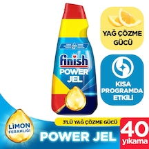 Finish Hepsi Bir Arada Limon Kokulu Konsantre Jel Bulaşık Makinesi Deterjanı 1 L Finish Hepsi Bir Arada Limon Kokulu Konsantre Jel Bulaşık Makinesi Deterjanı 1 L