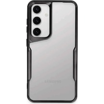 Durukar Samsung Galaxy S25 Kılıf Boyi Silikon Kapak - Siyah