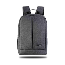 Classone Bp-Z204 Zaino Serisi 15.6" Uyumlu Su Geçirmez Laptop Notebook Sırt Çantası Gri
