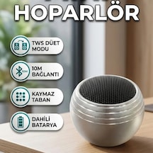 Mini Bluetooth Hoparlör Tws Stereo Destekli Şarjlı Taşınabilir Tasarım