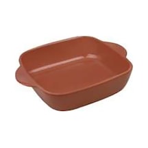 Touch Me Kare Fırın Kabı 23,6 Cm 3 Adet Çok Renkli