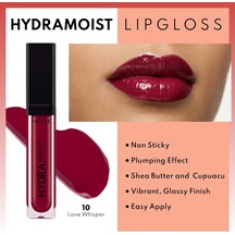 Cosmetics Hydramoist Lipgloss 10 Love Whisper Nemlendirici Dudak Parlatıcısı, Bordo Diğer 05514504