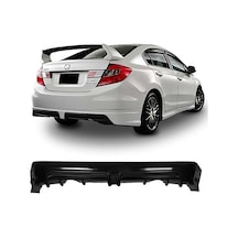 Honda Civic Fb7 Mugen Rr Arka Ek Plastik Siyah Difüzör 2012-2016 Arka-bodykit-ek-karlık