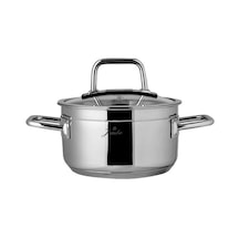 Jumbo Modena 18 Cm Paslanmaz Çelik Derin Tencere