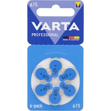 AYT Ticaret HT-101 VARTA 675 NO KULAKLIK PİLİ 6LI PAKET