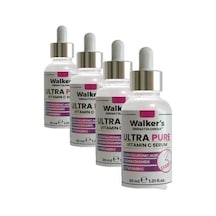 Walker's Vitamins Ultra Pure Cilt Serumu 30 Ml Leke Karşıtı 4 Paketi