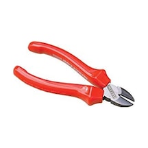 Yan Keski, 140 Mm Uzunluk, Kırmızı Renk, Opak Seri, Keskin Kenar