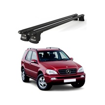 Trio-ı Mercedes-benz M W163 2002-2005 Uyumlu Siyah Kilitli Ara Atkı 135cm Port Bagaj Tavan Barı