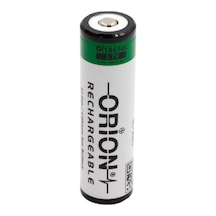 Orion 1500 mAh 3.7 V 18650L Başlı Li-Ion Şarj Edilebilir Pil