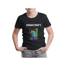 Lord Tshirt Minecraft - 7 Siyah Çocuk Tshirt