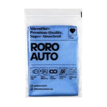 Roro Auto Olimpos Mikrofiber Oto Cam Bezi 50x70 Mavi