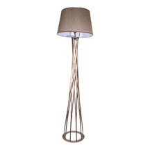 Mylights Bronz Eskitme Boyalı Lambader Köşe Lambası