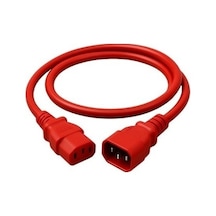 1 Metre 3x1.5mm C13 To C14 Güç Kablosu Iec Uzatma Power Kablosu