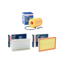 Opel Corsa C 1.7 Dtı 3'lü Filtre Bakım Seti 2002 - 2004 Bosch