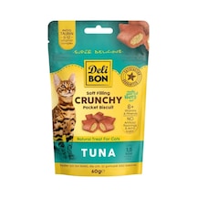 Crunchy İçi Dolgulu Ödül Bisküvisi Tunalı 60 Gr