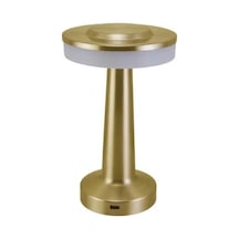 Noas Girit Gold Renk Led Dokunmatik Masa Lambası Şarjlı Yl86-1234 Çok Renkli
