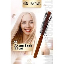 Zenvac Transformacion Fön Fırçası Ahşap Saplı Tarama Fırçası 721202 Zenvac29