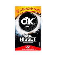 3 Adet Okey Ultra Hisset Ekonomik Paket 20'li